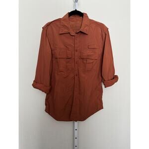 Clearwater Outfitters Mens Fishing Shirt Size Medium Lightweight Outdoors Hiking